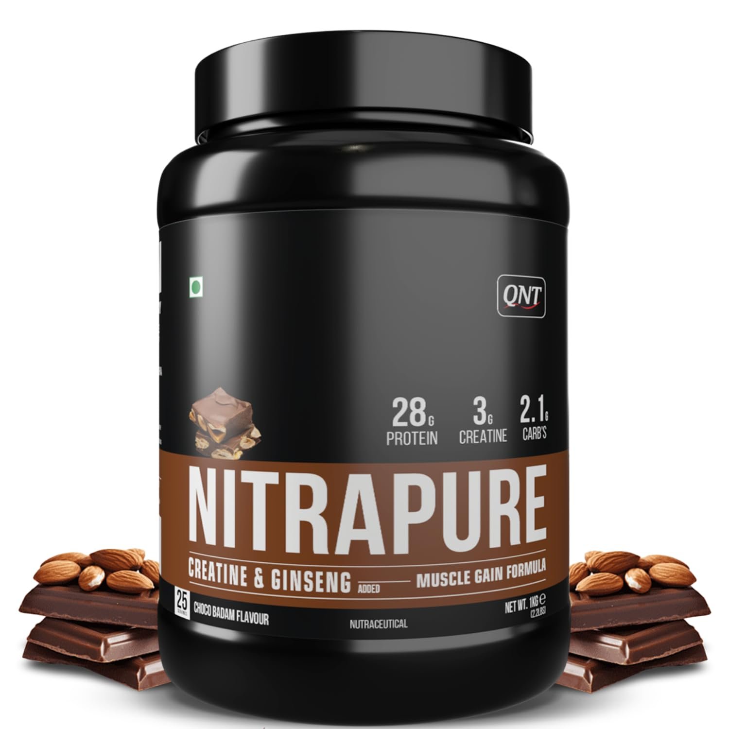 QNT Nitrapure, Blend of Whey Isolate & Concentrate