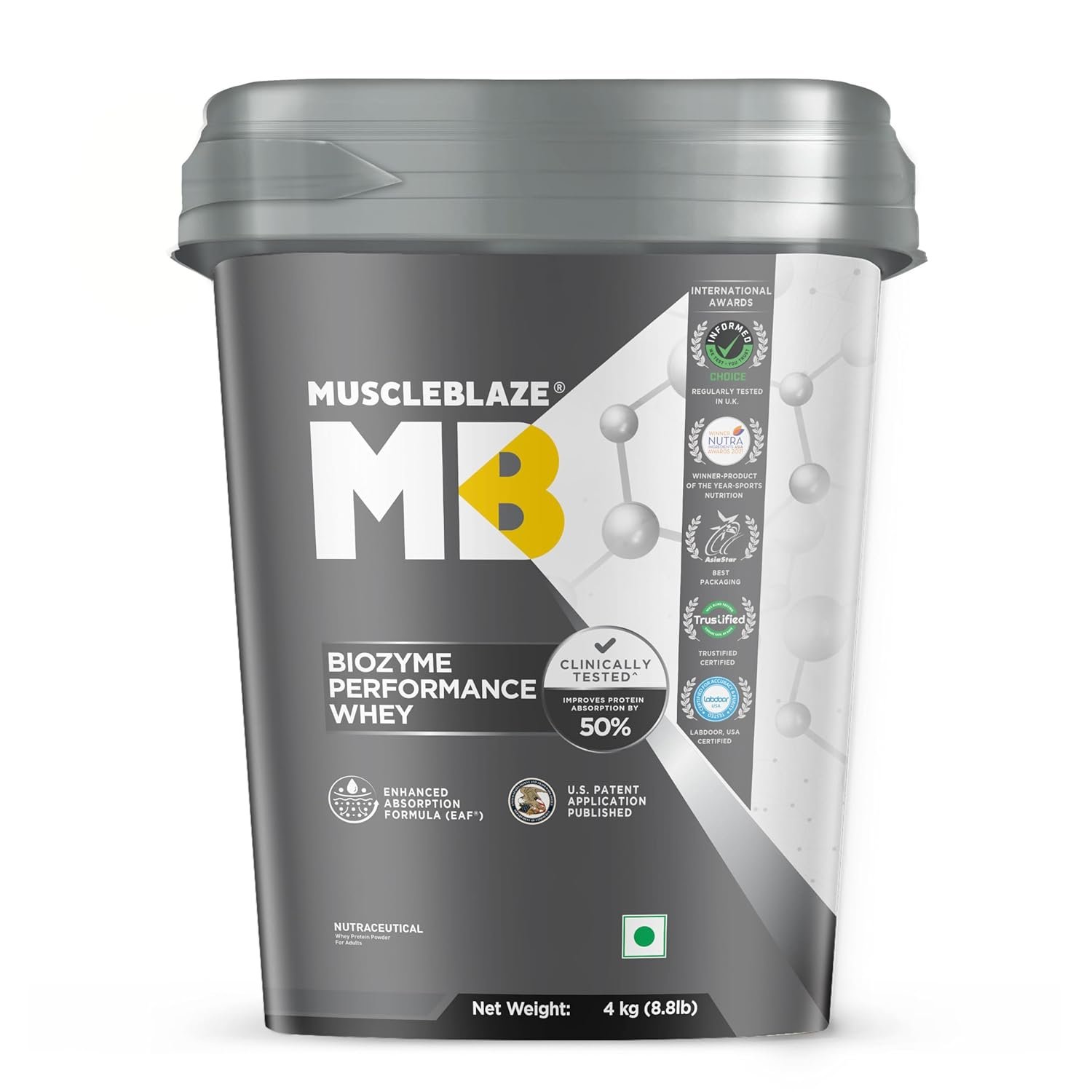MuscleBlaze Biozyme Performance Whey Protein Powder, French Vanilla Creme - Image 6