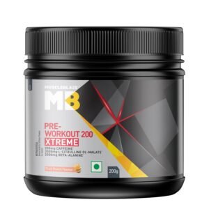 MuscleBlaze Pre Workout 200 Xtreme Fruit Punch