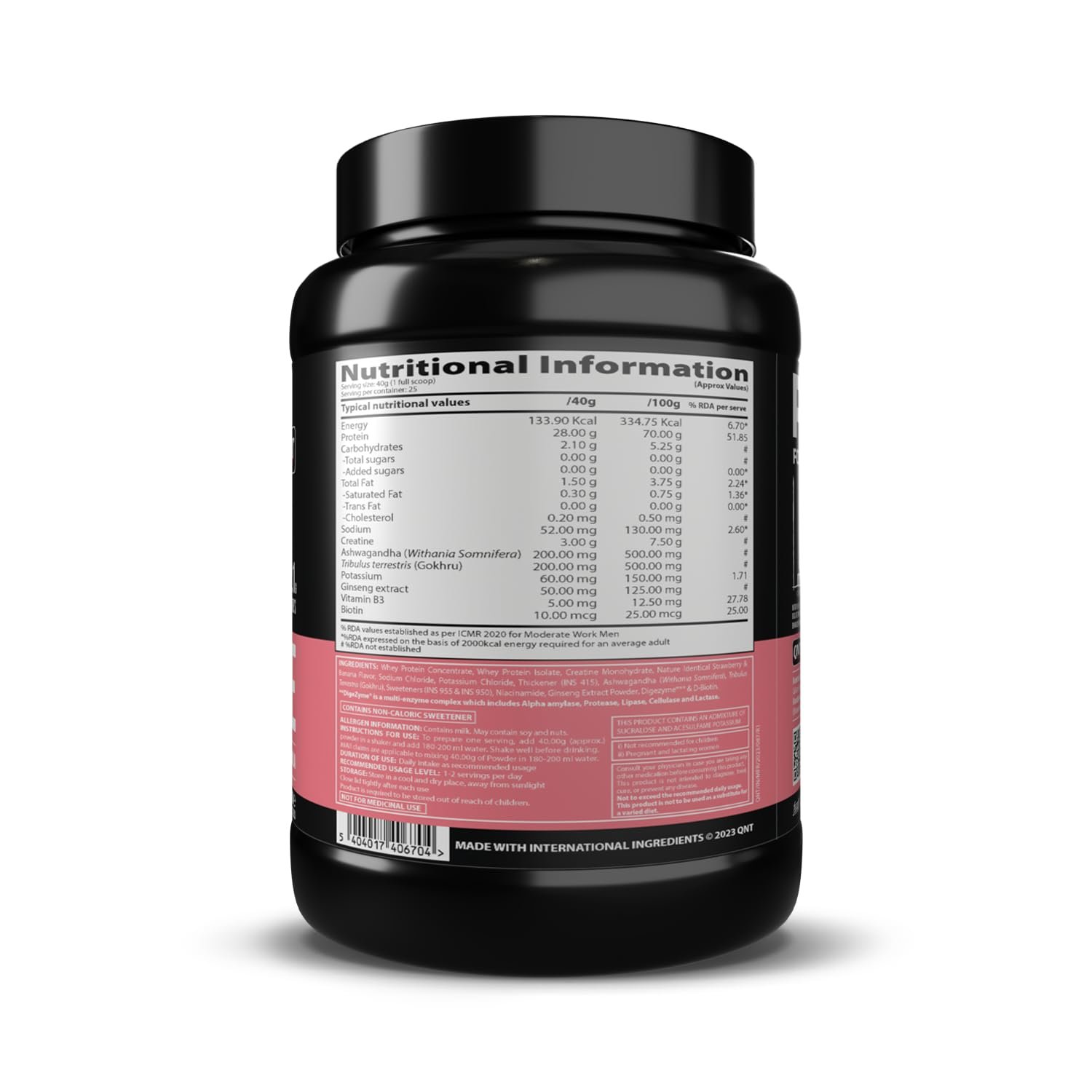 QNT Nitrapure, Blend of Whey Isolate & Concentrate - Image 4