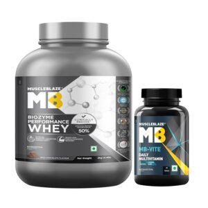 MuscleBlaze Biozyme Performance Whey Protein Powder, Rich Chocolate